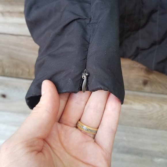 Prana Women's Asymmetrical Black Zip Jacket, Small - Picture 5 of 9